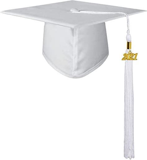 Graduatepro Matte Graduation Cap With 2021 Tassel For