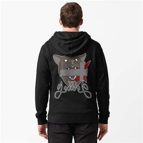 Lookism God Dog Hoodiet Shirt Only On The Back Zipped Hoodie By Old