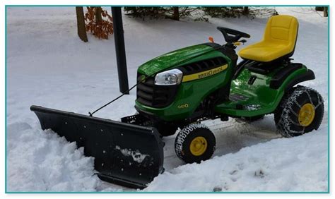 Lawn Mower With Snow Plow Home Improvement