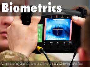 Biometrics And Government Agencies By Bill Culhane