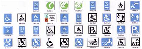 Disabled And Wheelchair Sign Symbols The Sign Maker