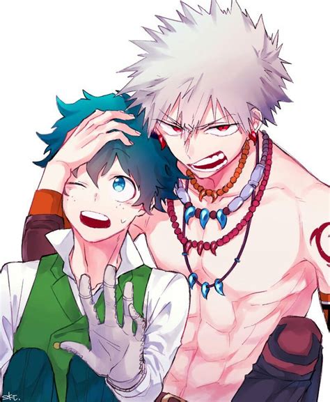 Bakugou Katsuki And Midoriya Izuku Anime Hình ảnh Dễ Thương