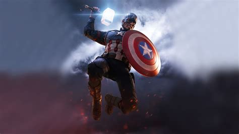 Captain America Laptop Wallpapers Wallpaper Cave