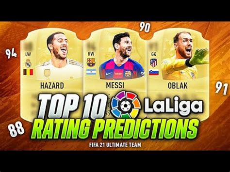Fifa 21 database top players best fut 21 players. FIFA 21 | TOP 10 BEST HIGHEST LA LIGA PLAYERS RATINGS ...
