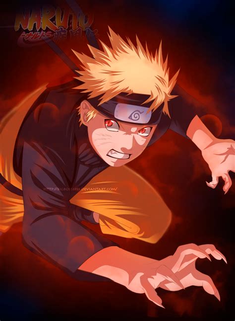 Naruto Kyuubi Mode By Tempestdh On Deviantart