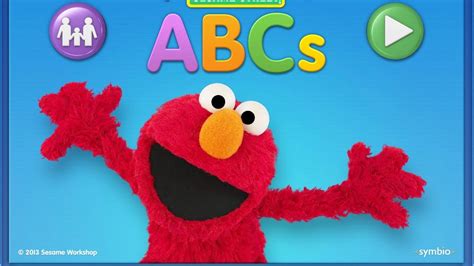 Elmo Loves Abcs Learning Game App For Kids Youtube