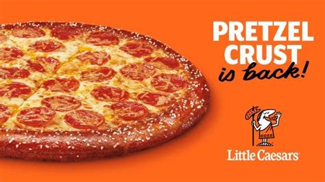 Little Caesars Brings Again Pretzel Crust Pizza My Wordpress