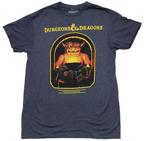 Dungeons And Dragons Mens T Shirt Classic Original Players Manual