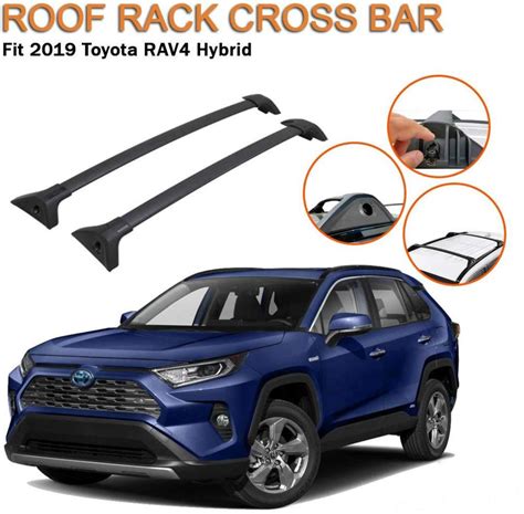 Roof Rack Crossbars Fits 2019 2020 2021 Toyota Rav4 Not Trail Low