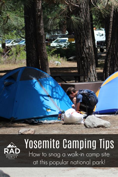 Yosemite Camping Tips - Rad Family Travel | Yosemite camping, Camping destinations, Camping hacks