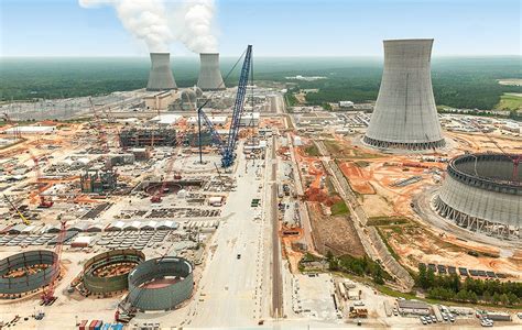 New Reactors For Plant Vogtle In Waynesboro Usa Structurae