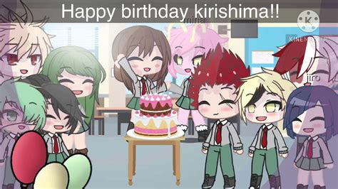 Happy Birthday Kirishima Youtube