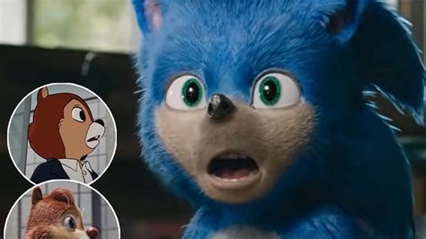 Ugly Sonic Returns For Hilariously Shady Cameo In Disneys ‘chip ‘n