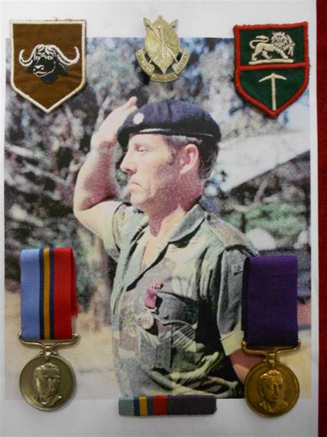 Rhodesia Rhodesia Meritorious Conduct Medal Mcm Of Selous Scout