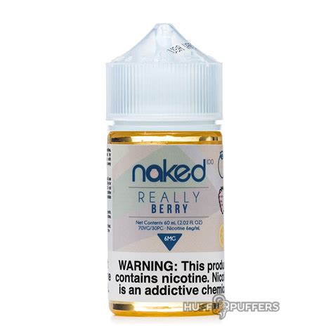 naked 100 very berry e juice 60ml huff and puffers
