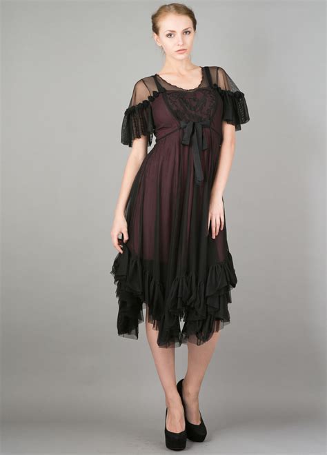 Romantic Black Andalusia Tea Party Dress By Nataya This Is The New