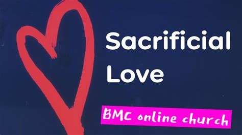 March Sunday Service Sacrificial Love YouTube