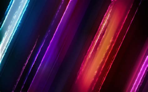 Tapety światło Słoneczne Neon Abstrakcyjny Czerwony Fioletowy