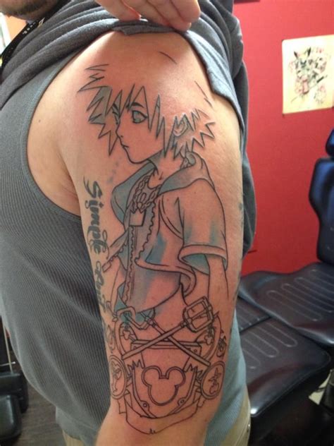 Kingdom Hearts Tattoo So Great Cant Wait To See If This Ends Up