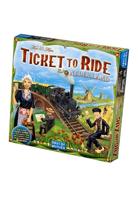 Like the original ticket to ride, the game remains elegantly simple, can be learned in 5 minutes, and appeals to both families and experienced gamers. Ticket to Ride: Nederland Board Game Strategy Game