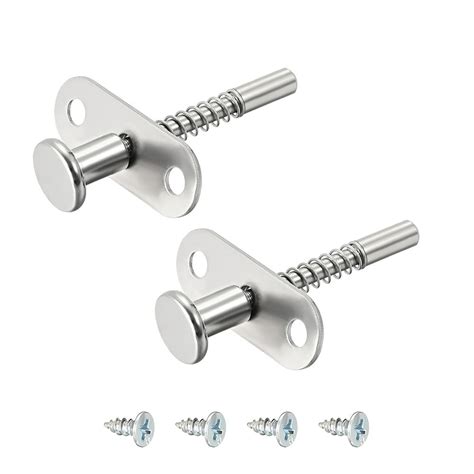 Plunger Latches Spring Loaded Stainless Steel 6mm Head 6mm Spring 60mm