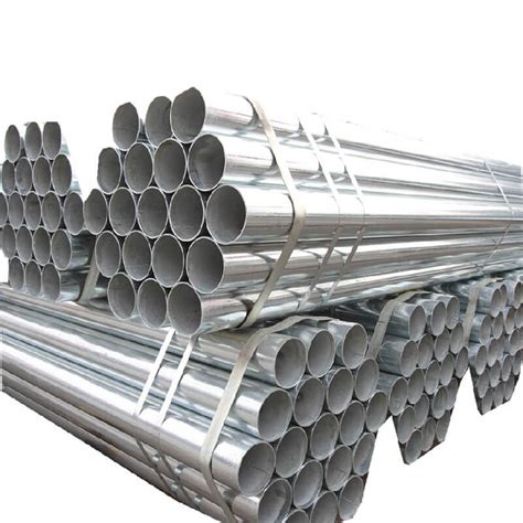 Black Mill Finish Hot Dipped Galvanized Steel Pipes Tubes