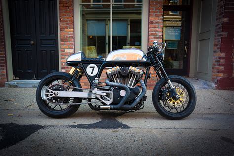 Harley Cafe Racer Custom Harley Davidson To Unveil Custom Cafe Racer