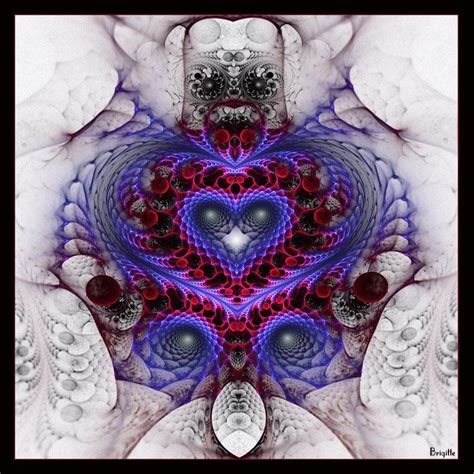 Zerbrechlich By Brigitte Fredensborg On Deviantart Fractal Art Heart