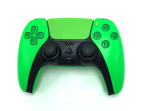 Custom Sony Dualsense Wireless Controller Playstation Ps5 Neon Green