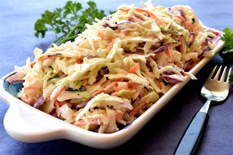 Homestyle Creamy Coleslaw Lord Byrons Kitchen
