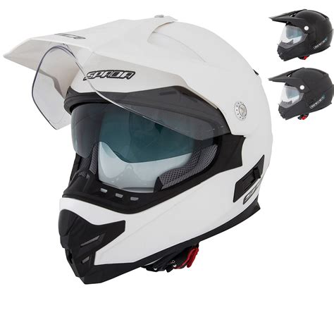 However, the best dual sport helmet to go for ti avoid this sort of situation are those that can help you maintain proper hygiene. Spada Intrepid Dual Sport Motorcycle Helmet - Helmets ...