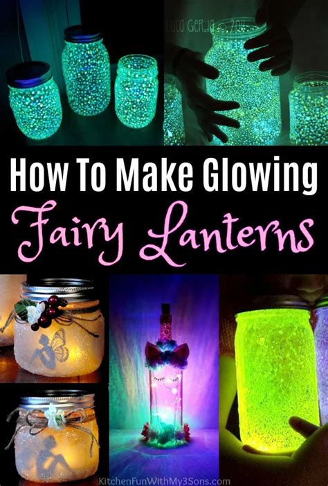 How To Make Fairy Lanterns Using Mason Jars Easy Magical Craft Idea