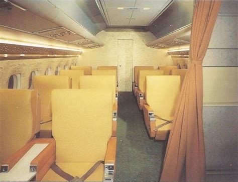 The First Class Cabin Aboard East African Airways Eaa Vickers Super