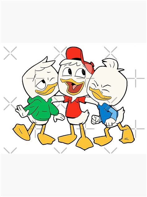 Huey Dewey And Louie Ducktales Poster By Elliottbryan Redbubble