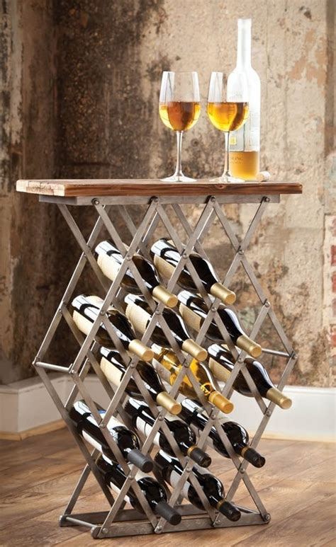 Whether you're looking for an extension for the wine cellar or just building out a small home bar ensemble, this tabletop rack is the perfect pick. 12 Bottle Tabletop Wine Rack - 7 Gadgets