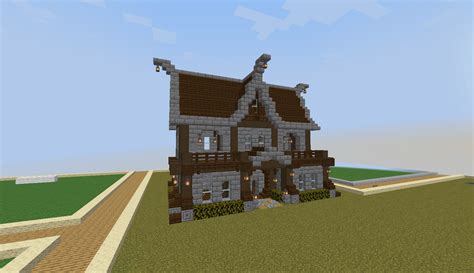 Dark Oak Mansion Minecraft Schematic