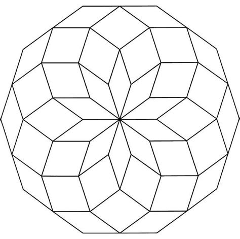 Printable Coloring Pages Geometric Designs Coloring Home