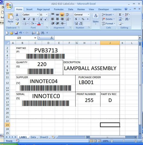 Collection of most popular forms in a given sphere. Label Template In Excel | printable label templates
