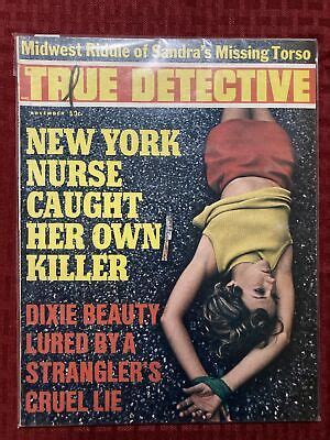 True Detective Magazine November 1970 True Crime Police Procedural | eBay