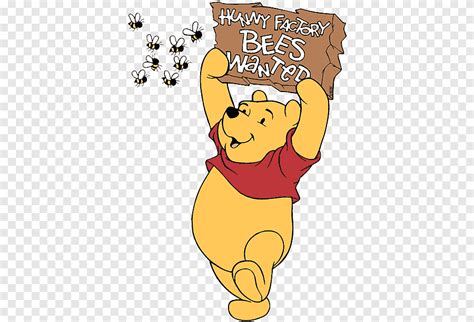 Winnie The Pooh Bee Kaplan Teigetje Beer Winnie The Pooh Oppervlakte