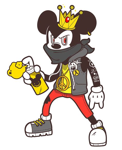 We have 62+ background pictures for you! Mice King on Behance | Mickey mouse art, Graffiti ...