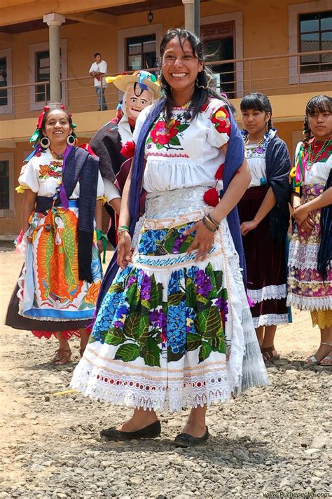 Traje Regional Purépecha Michoacán México Vestidos Tipicos De
