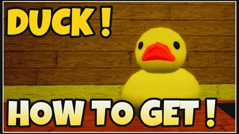 How To Get Duck Badge Duck Skin Piggy Rp Wip Roblox Youtube