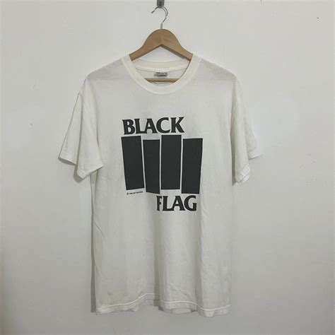 Black Flag Vintage Black Flag Punk Band Tshirt Grailed