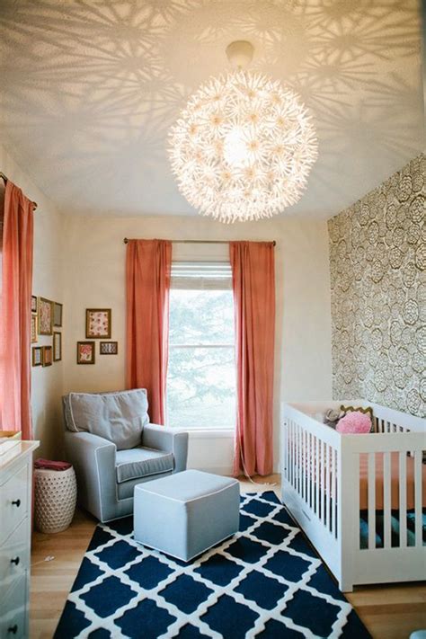Modern Nursery Room With Lighting Homemydesign