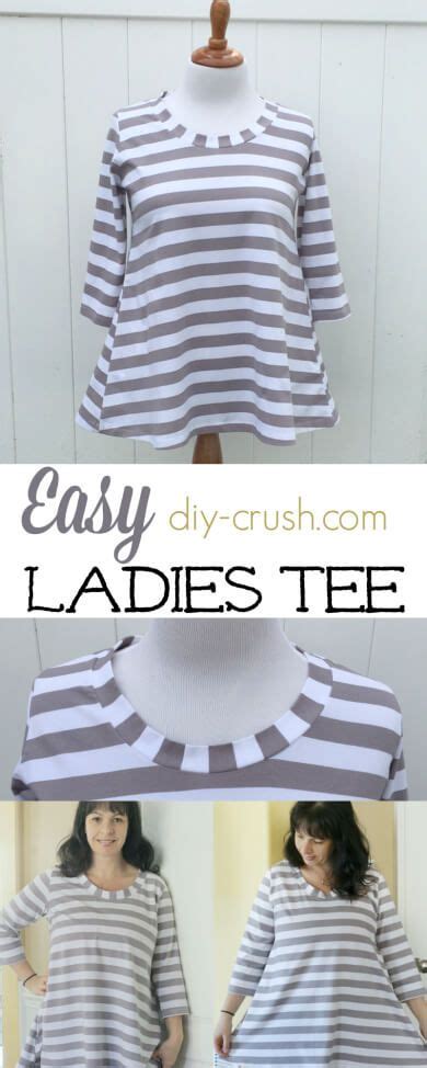 Easy Ladies Tee Perfect For Everyday Made With Knits See My Honest