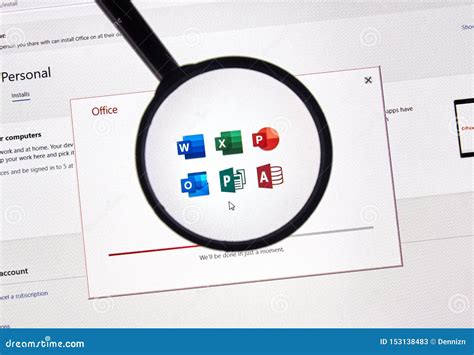 Microsoft Office 365 Software Editorial Stock Photo Image Of Digital