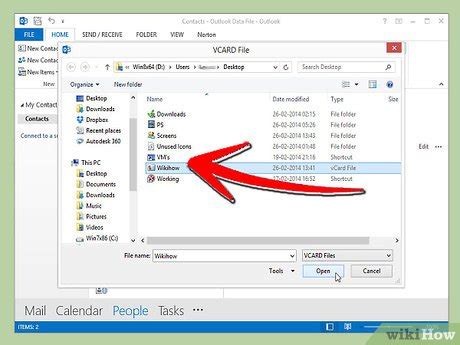How To Convert Vcard Contacts To Microsoft Outlook Format