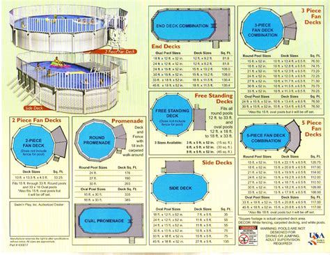 21' round pool deck plans. Pin on Pool decks