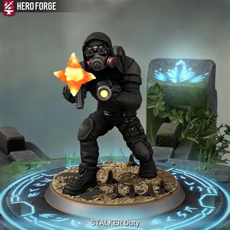 Dutyer In Combat Hero Forge Rstalker